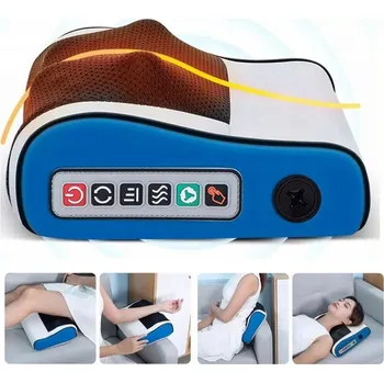 Masážní přístroj Masážní Polštář na záda, tělo a krk Vyhřívaný Masážní Přístroj přístroj Shiatsu