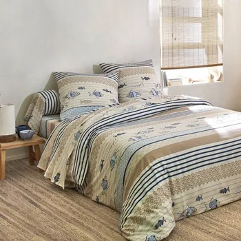 Povlečení Blancheporte Povlečení Riviera s potiskem rybiček, bavlna Velikost: povlak na přikrývku 140x200 cm