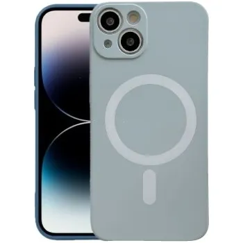 Pouzdro na mobilní telefon MagSilicone Case iPhone 12 Pro Max Light Grey