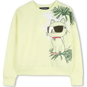 Chlapecké oblečení Dětská mikina Karl Lagerfeld Z31136.86.108 žlutá 10X, vel. 86