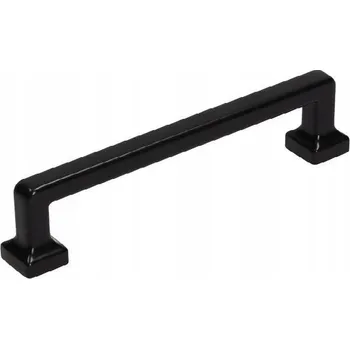 Nábytková úchytka klasická černá matná 14,5 x 1 x 3,5 cm