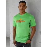 Pánské zelené tričko s potiskem FashionStreet RX5373 XXL