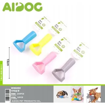 Hračka pro psa TPR Rukojeť pro Psa - Barevné Gumové Hračky