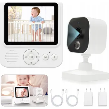 IP kamera ELEKTRONICKÁ CHŮVIČKA KAMERA ŽIVĚ LCD NOČNÍ REŽIM LCD DISPLEJ MULTIFUNKČNÍ