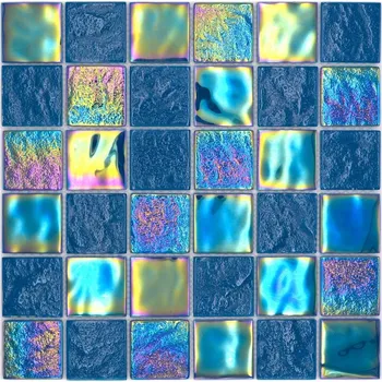 Obklad Skleněná mozaika WzorcowniaStudio 29,8 x 29,8 cm, odstíny modré