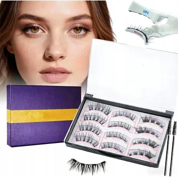 Umělé řasy MAGNETICKÉ ŘASY UMĚLÉ JAKO PŘIROZENÉ PREMIUM KARTÁČEK NA ŘASY 3 PÁRY