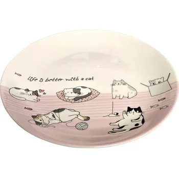 Talíř Talířek Smukee, vícebarevný, porcelánový