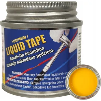 Izolační páska Plasti Dip Tekutá Guma Izolační Páska Liquid Tape Žlutá