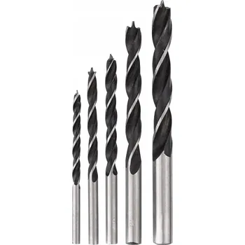 Vrták SADA VRTÁKŮ DO DŘEVA 4-10mm 5 kusů B0080