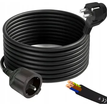 Napájecí kabel PRODLUŽOVACÍ KABEL ZAHRADNÍ 30m 3×2,5mm² SILNÝ KABEL STAVEBNÍ