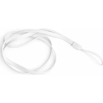 Šňůrka na mobilní telefon 6mm, barva bílá