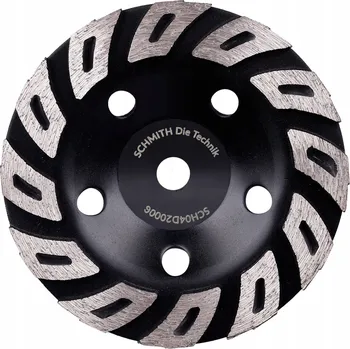 Příslušenství k brusce BRUSNÝ KOTOUČ NA BETONU A KÁMEN 125 M14 DIAMANTOVÝ SEGMENTOVÝ SCHMITH