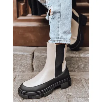 Dámské polobotky Dámské boty FROSTFALL beige FashionStreet ZY0355 41