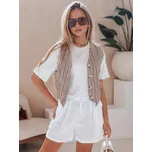 Dámské šortky RELAX TIME white FashionStreet SY0462 M