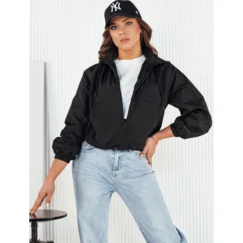 Dámská přechodná bunda s kapucí GRAUS černá FashionStreet TY4222 S