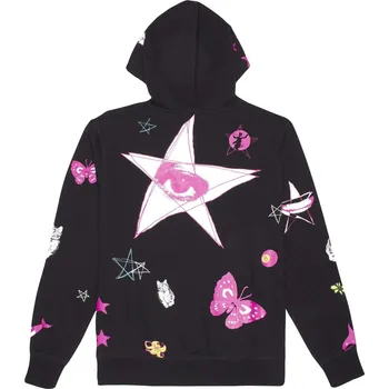 Pánská mikina huf Pánská mikina kei po hoodie black