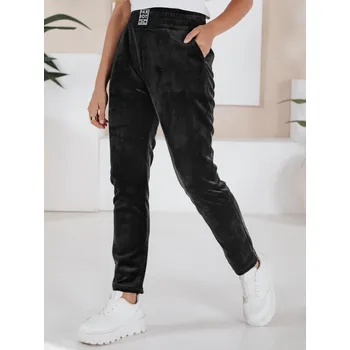 Dámské kalhoty Dámské tepláky BRENDA black FashionStreet UY1753 XXL