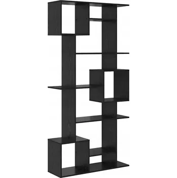 Knihovna Regál VidaXL 29 x 188 x 92 cm, černý dub