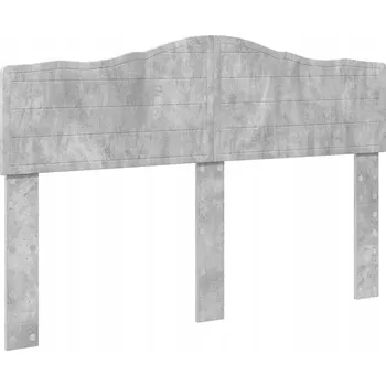 Čelo postele s čelo Betonově šedá 150 cm Kompozitní dřevo