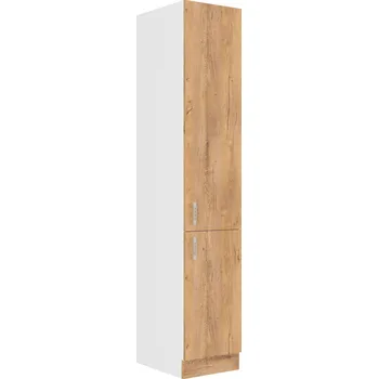 Kuchyňská linka Nábytek PEGAS s.r.o. Kuchyňská skříň SARA - 40 DK-210 2F, Bílá / Dub Lefkas