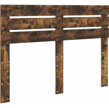 Čelo postele s čelo Kouřový dub 140 cm Kompozitní dřevo