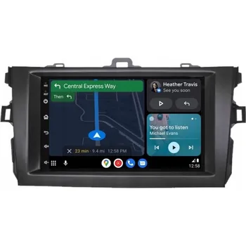Autorádio RÁDIO S NAVIGACÍ TOYOTA AURIS 2006-2012 ANDROID AUTO CARPLAY BT RDS USB