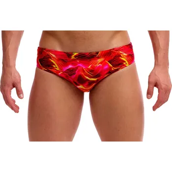 Pánské plavky Pánské plavky Funky Trunks Saucy Sonar - slipové plavky velikost L (UK36)