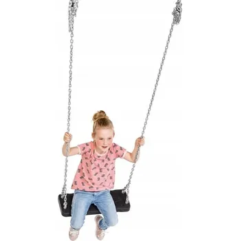 Dětská houpačka GIGI TOYS Houpačka sedátko s pevným 2.0m řetězem pozink EN1176 na dětské hřiště