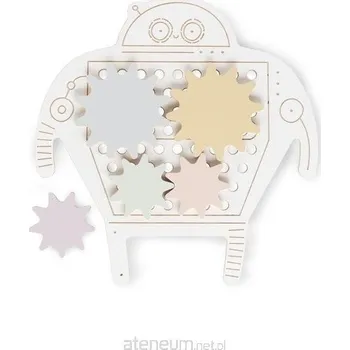 Dřevěná hračka Dřevěný Robot / Edukační Hračka, Montessori