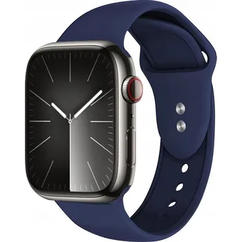 Řemínek na hodinky Řemínek Crong pro Apple 3mm modrý