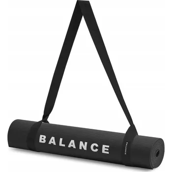 podložka na cvičení Podložka na jógu BALANCE MAT PVC ČERNÁ