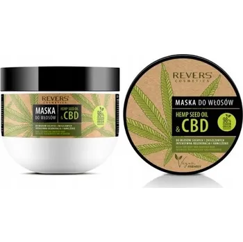 Vlasová regenerace Maska na vlasy s konopným olejem a CBD Revers Cosmetics 250 ml