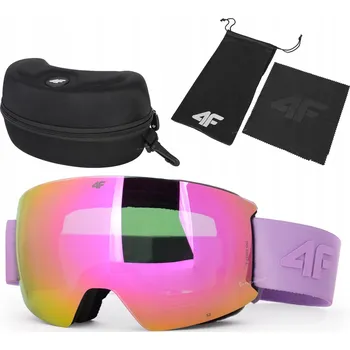 Sjezdové lyžování Lyžařské brýle 4F 0059215647302 UV filtr 400, kategorie 2