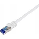 Patchcord LogiLink C6A091S Cat.6A S/FTP Ultraflex 10 m bílý