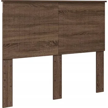 Čelo postele Hnědý dub 135 cm Materiál: dřevotříska
