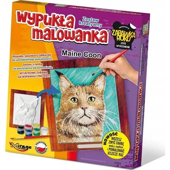 Obraz Vypouklá omalovánka Kočky - Mainská mývalí