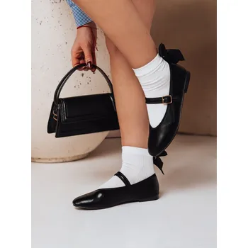Dámské polobotky Dámské baleríny na zip ELLICAN black FashionStreet ZY0707 36