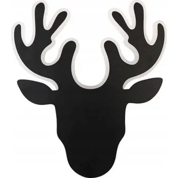 Nástěnné svítidlo Nástěnné svítidlo Abigali černé, integrovaný LED zdroj 10 W