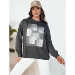 Dámská mikina FEMMES v grafitové barvě FashionStreet BY1283 S