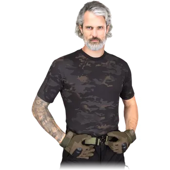 Rybářské oblečení Reis Tactical Guard TARNUNG Tričko Gray/Camo