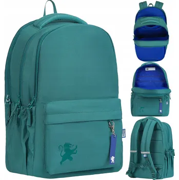 Školní batoh Školní batoh Oxford s více přihrádkami zelený 26 l