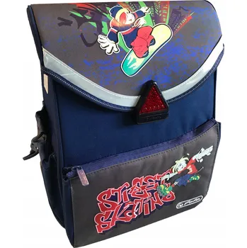 Školní batoh jednokomorový Herlitz vícebarevný