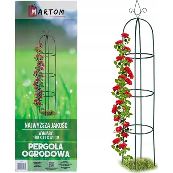 Obraz Kovová pergola GardenLine, sloupek 190 cm
