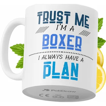 Obraz Hrnek Polidraw Hrnek Polidraw Boxer keramika 330 ml