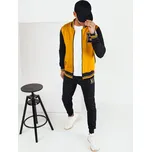 FashionStreet pánská žlutočerná tepláková souprava AX0765 XL