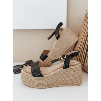 Dámské polobotky Dámské sandály TRENDJOY black FashionStreet ZY0987 38