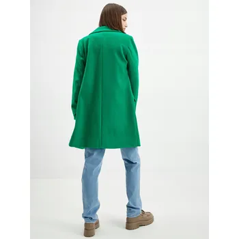 Dámský kabát Orsay dámský kabát zelený klasický bez kapuce velikost 36