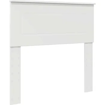 Čelo postele s čelo Bílá 75 cm Kompozitní dřevo