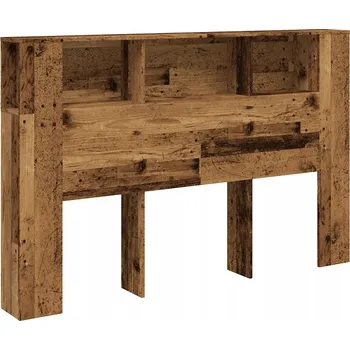 Čelo postele s úložným prostorem old wood 160 x 18,5 x 103,5 cm - 8721158442215