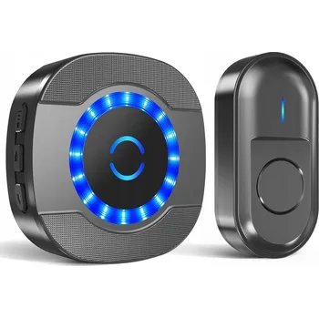 Domovní zvonek SURFOU Bezdrátový zvonek na dveře s dosahem 300 m